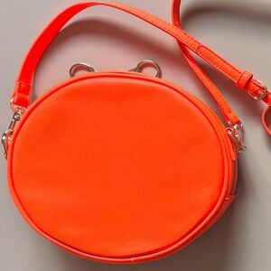 BAM FOREVER Circular Crossbody Adjustable Shoulder Strap Satchel Round Mini Bag